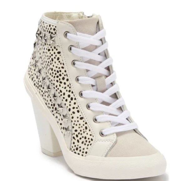 VINTAGE HAVANA Wild Chita Remiee Studded Snakeskin Embossed Leather Bootie- - Picture 5 of 7